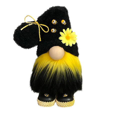 Cute Bee Gnome Plush | Spring & Nature Home Decor Gift