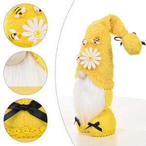 Cute Bee Gnome Gift | Handmade Spring Farmhouse Decor
