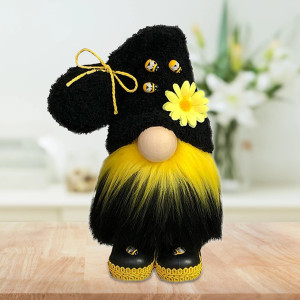 Cute Bee Gnome Plush | Spring & Nature Home Decor Gift