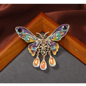 Large Butterfly Brooch Pin | Elegant Jewelry Gift for Women