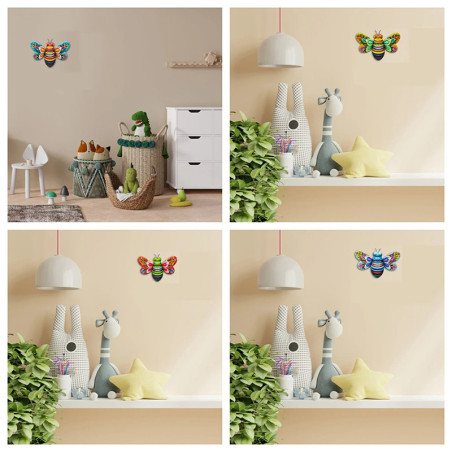 Colorful 3D Metal Butterfly Wall Art | Unique Handmade Decor