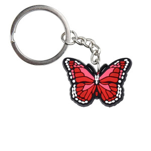 Cute Butterfly Keychain | Colorful Soft PVC Bag Charm Gift 🦋