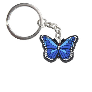 Cute Butterfly Keychain | Colorful Soft PVC Bag Charm Gift 🦋