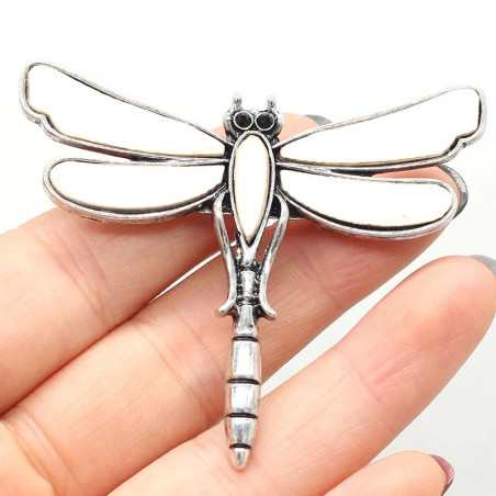 Colorful Mosaic Dragonfly Earrings | Unique Insect Jewelry Gift