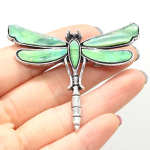 Colorful Mosaic Dragonfly Earrings | Unique Insect Jewelry Gift