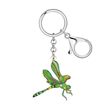 Enamel Dragonfly Keychain | 6 Colors | Cute Gift | 1001bees