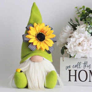 Cute Bee & Ladybug Gnome | Handmade Rustic Farmhouse Decor