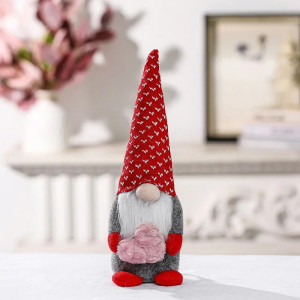 Cute Ladybug Gnome with Heart | Valentine's Day Gift Idea
