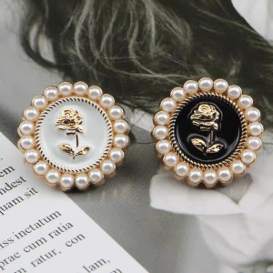 Vintage 'Imperial Rose' Sewing Buttons | Unique Gift for Crafters