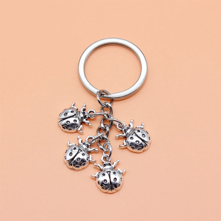 Cute Ladybug Keychain | Unique Good Luck Charm Gift Idea