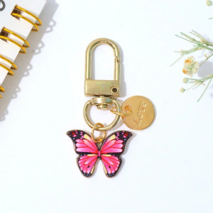 Cute Enamel Butterfly Keychain | Unique Gift for Her | 1001Bees