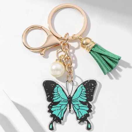 Cute Butterfly Keychain | Unique Gift for Women | 1001Bees