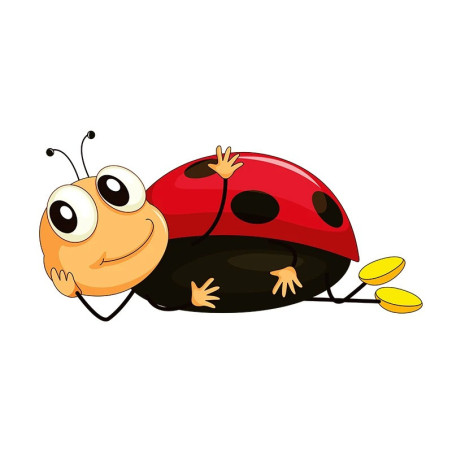 Chilled Ladybug Sticker | Unique & Funny Vinyl Decal Gift