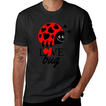 Cute Love Bug T-Shirt for Men | Funny Ladybug Gift Idea