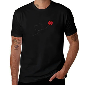 Men's 'Enchanted Flight' Ladybug T-Shirt | Cute & Unique Tee