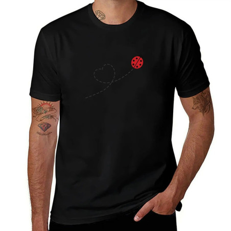 Men's 'Enchanted Flight' Ladybug T-Shirt | Cute & Unique Tee