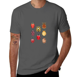 Men's Ladybug T-Shirt | Cute Nature Collection Graphic Tee