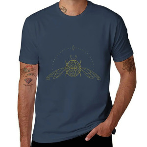 Unique Sacred Geometry Ladybug Tee | Spiritual Gift Idea