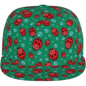 Cute Ladybug Orchard Cap | Unique Nature-Themed Hat for Women
