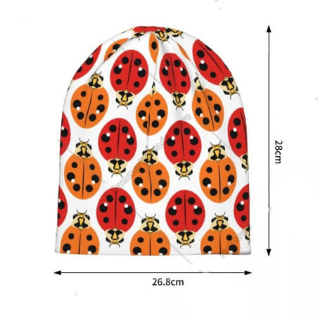 Royal Ladybug Beanie | Cute & Unique Winter Hat for Women