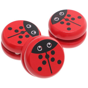 Beginner's Bamboo Ladybug Yo-Yo | Cute Eco-Friendly Toy Gift