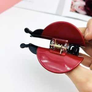 Cute Ladybug Hair Clip | Unique Cellulose Acetate Hair Claw