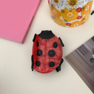 Large Ladybug Hair Claw Clip | Cute Acetate Hair Accessory