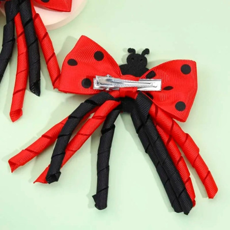 Cute Ladybug Hair Clips | Nature-Inspired Hair Accessory