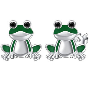 Happy Frog Earrings - Cute & Funny Jewelry Gift for Women