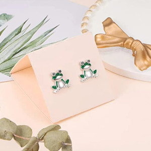 Happy Frog Earrings