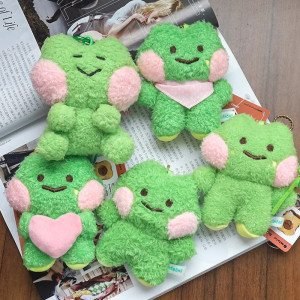 Cute Frog Plush Keychain | Unique Gift Idea | 5 Styles