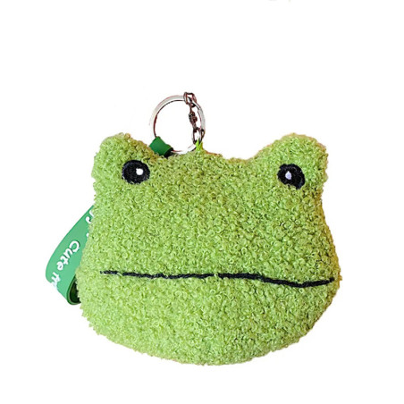 Zen Frog Plush Keychain | Cute & Minimalist Gift Idea