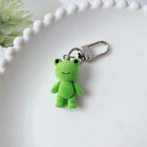 Cute Frog Plush Keychain 'Little Green Friend' | Gift Idea
