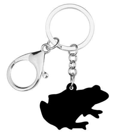 Realistic Frog Keychain | Cute Resin Nature Accessory Gift