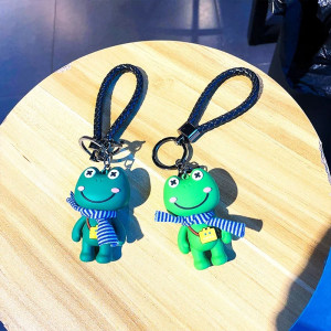 Cute Adventure Frog Keychain | Unique Bag Charm Gift Idea