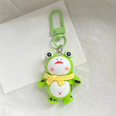 Cute Frog Keychain | Unique Kawaii Gift for Women & Girls