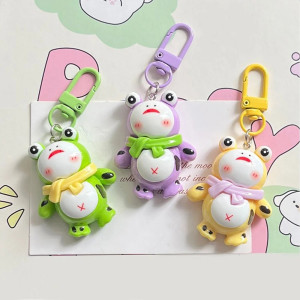 Cute Frog Keychain | Unique Kawaii Gift for Women & Girls