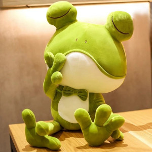 Gentleman Frog Plush | Soft & Elegant | Unique Cute Gift Idea