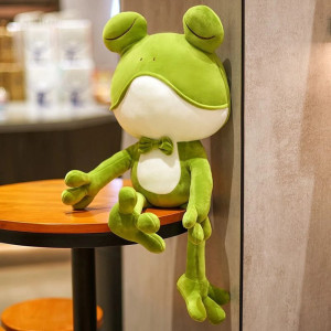Gentleman Frog Plush | Soft & Elegant | Unique Cute Gift Idea