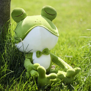 Gentleman Frog Plush | Soft & Elegant | Unique Cute Gift Idea