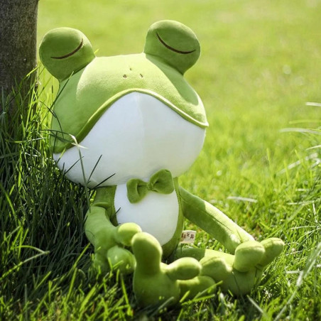 Gentleman Frog Plush | Soft & Elegant | Unique Cute Gift Idea