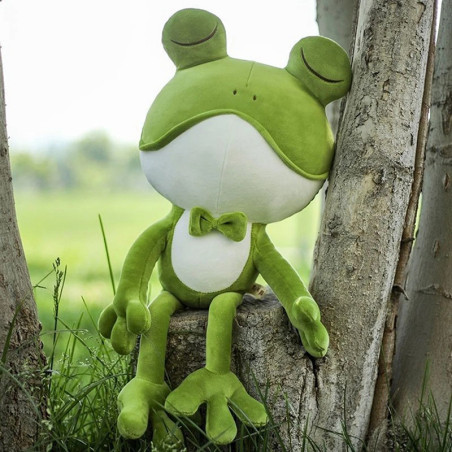 "Marsh Gentleman" Frog Plush Toy