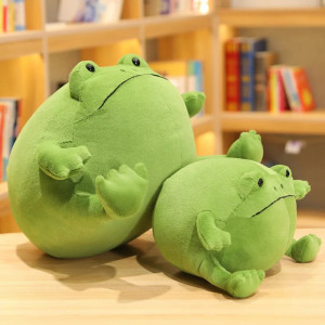 Chubby Cuddles Frog Plush - 8-Inch Cute Stuffed Animal