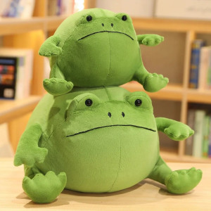 Cute Chubby Frog Plushie | Unique Gift for Nature Lovers