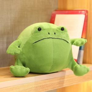 Cute Chubby Frog Plushie | Unique Gift for Nature Lovers