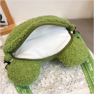 "Heart Smile" Frog Plush Bag – Cute & Unique Gift Idea