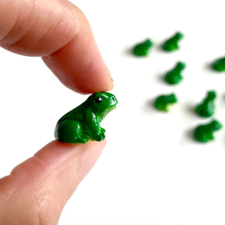 Cute Mini Resin Frogs for Terrarium & DIY Crafts | Set of 5/10