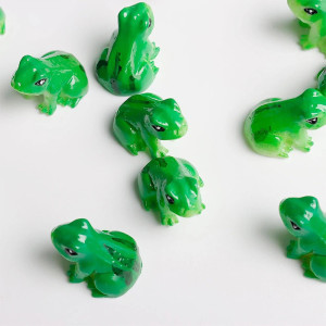 Cute Mini Resin Frogs for Terrarium & DIY Crafts | Set of 5/10