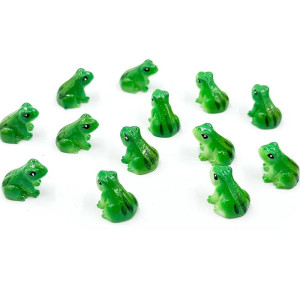 Cute Mini Resin Frogs for Terrarium & DIY Crafts | Set of 5/10