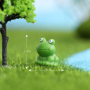 Cute Mini Resin Frogs – Set of 50/100 for DIY & Garden Decor